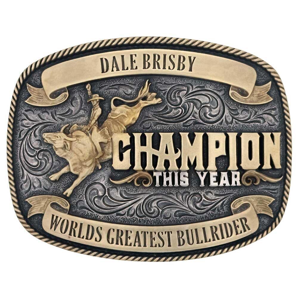 7513 Champion Dale Brisby Attitude Buckle - A980DB